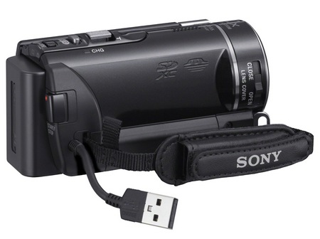 Sony Handycam HDR-CX190, HDR-CX200 and HDR-CX210 Entry-level Camcorders usb cable