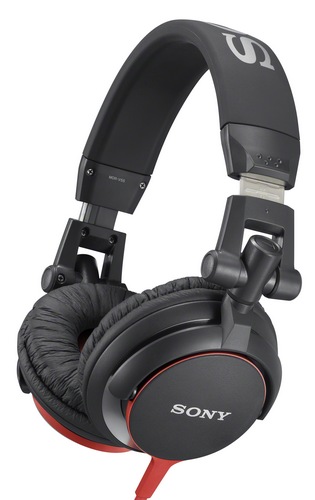 Sony MDR-V55 headphones red