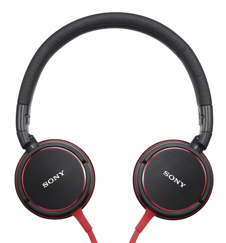 Sony MDR-ZX600 Headphones red