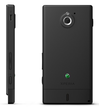 Sony Xperia sola Smartphone with Floating Touch black 1