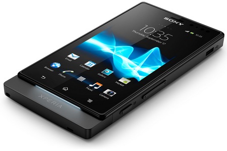 Sony Xperia sola Smartphone with Floating Touch black 2