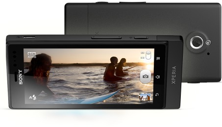 Sony Xperia sola Smartphone with Floating Touch camera