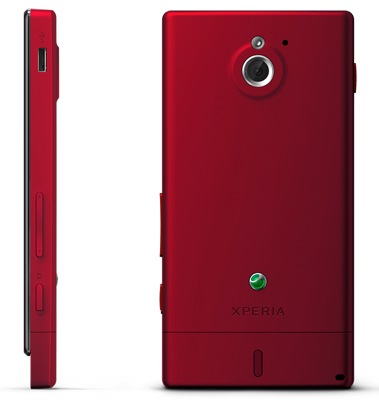 Sony Xperia sola Smartphone with Floating Touch red 2