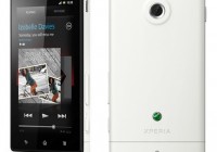 Sony Xperia sola Smartphone with Floating Touch white