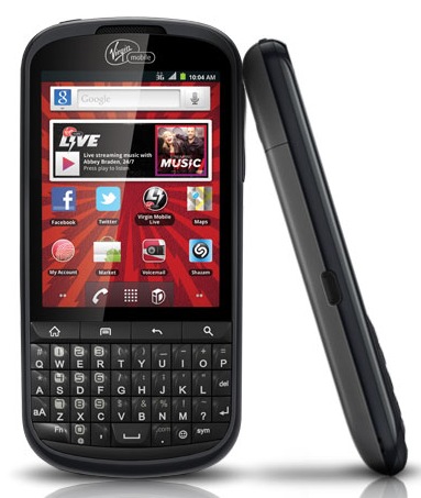 Virgin Mobile Alcatel One Touch Venture QWERTY Android Phone 1