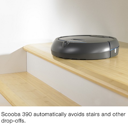iRobot Scooba 390 Floor Washing Robot drop off