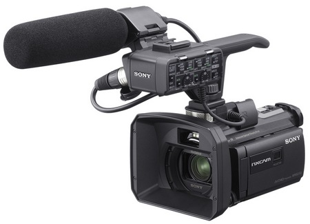 Sony NXCAM HXR-NX30U Professional Full HD Camcorder with built-in Projector