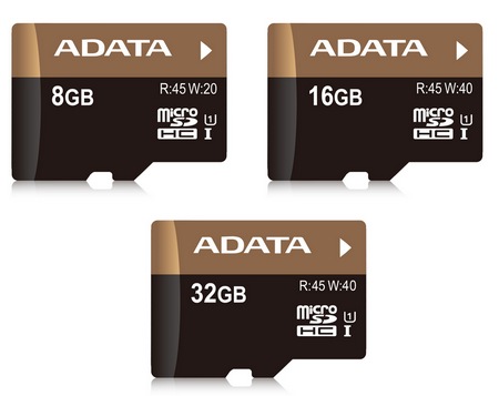 ADATA Premium Pro microSDHC UHS-I U1 Memory Cards