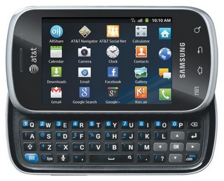 AT&T Samsung Galaxy Appeal Side-slider QWERTY Smartphone 1Appeal