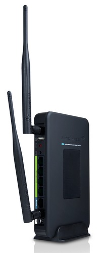 Amped Wireless R20000G High Power Wireless-N Dual Band Router stand