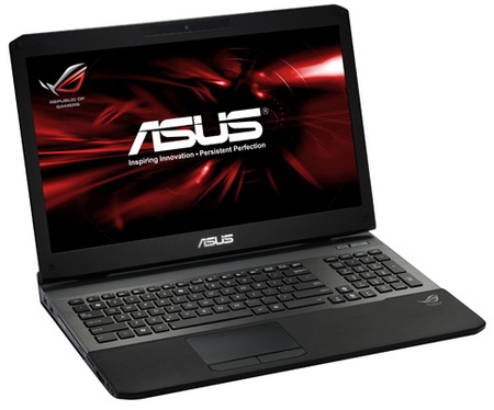 Asus ROG G75VW gaming notebook ivy bridge