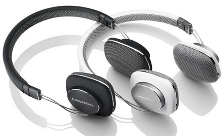 Bowers & Wilkins P3 Mobile HiFi Headphones white black