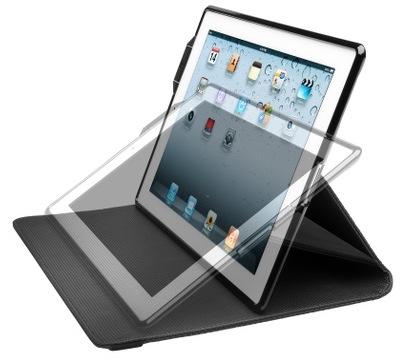 Kensington KeyFolio Secure Keyboard Case and Lock for iPad 2 stand