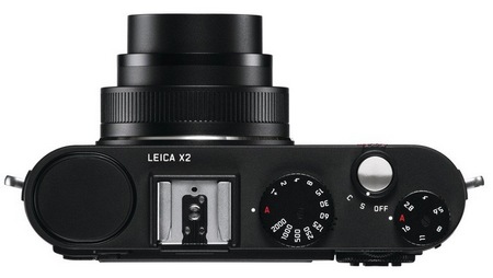 Leica X2 Compact Camera with APS-C Professional Sensor top