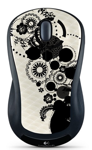 Logitech Wireless Mouse M310 Global Graffiti Collection Ink Gears
