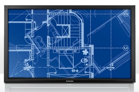 Mitsubishi 56P-QF65LCU 56-inch 4K Industrial-Grade Display 1