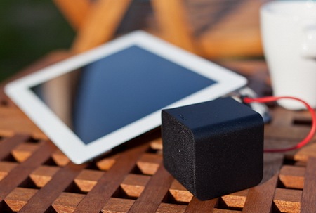 NuForce Cube combines Portable Speaker, Headphones Amplifier and USB DAC black
