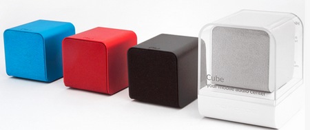 NuForce Cube combines Portable Speaker, Headphones Amplifier and USB DAC colors 1