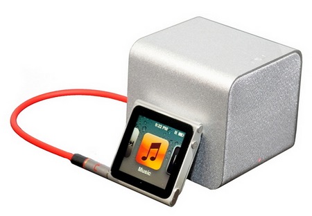 NuForce Cube combines Portable Speaker, Headphones Amplifier and USB DAC silver