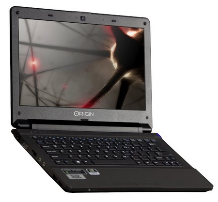 ORIGIN PC EON11-S Gaming Notebook powered by Ivy Bridge angle