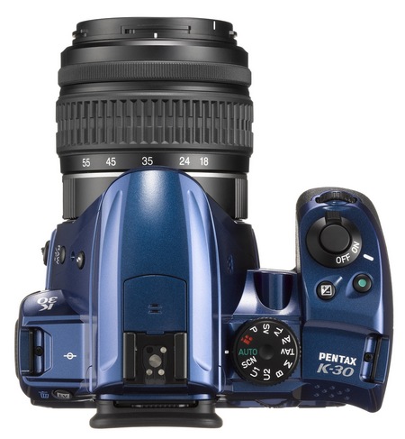 Pentax K-30 Weather Resistant DSLR Camera top