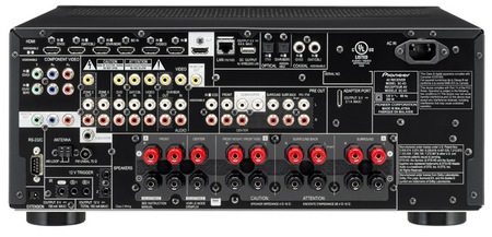 Pioneer Elite SC-61 and SC-63 AV Receivers back