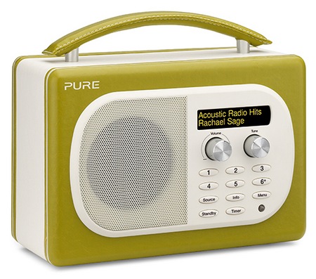 Pure Evoke Mio Digital FM Radio sage