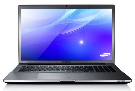 Samsung 17-inch Series 7 CHRONOS Notebook with Ivy Bridge front