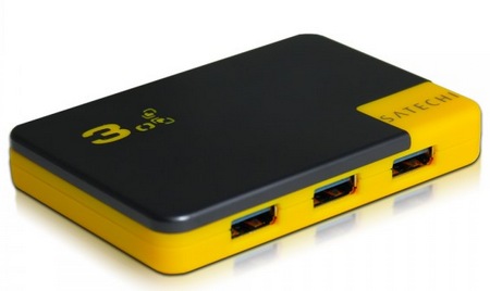 Satechi ST-U3H4P 4-Port USB 3.0 Hub