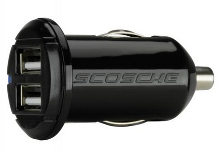 Scosche reVOLT c2 Dual 10-watt USB Car Charger side