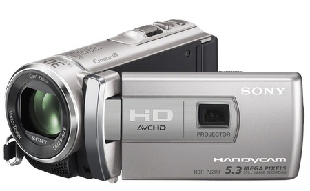 Sony Handycam HDR-PJ200 Entry-level Projector Camcorder 1