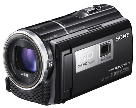 Sony Handycam HDR-PJ260V Camcorder with built-in Projector 2