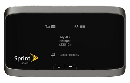 Sprint Sierra Wireless 4G LTE Tri-Fi Hotspot front