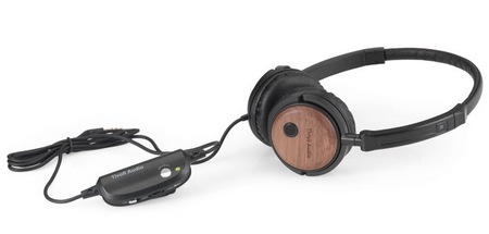 Tivoli Audio Radio Silenz Active Noise canceling Headphones Walnut