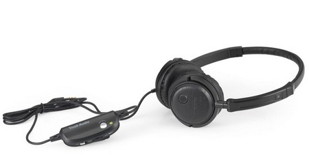 Tivoli Audio Radio Silenz Active Noise canceling Headphones black ash