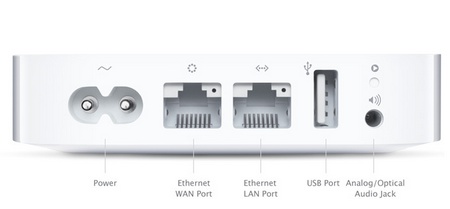 Apple AirPort Express MC414 Updated with Simultaneous dual-band 802.11n