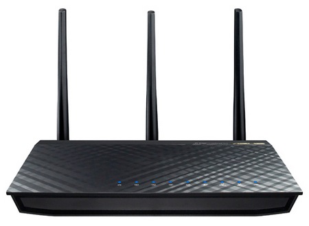 Asus RT-AC66U 802.11ac Dual-Band Router front