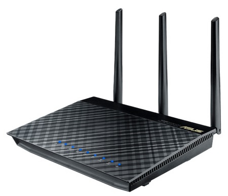 Asus RT-AC66U 802.11ac Dual-Band Router right