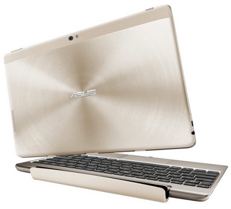 Asus Transformer Pad Infinity TF700 with Full HD IPS Touchscreen Champagne Gold docking