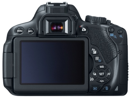Canon EOS Rebel T4i 650D Digital SLR Camera back
