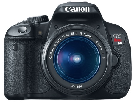 Canon EOS Rebel T4i 650D Digital SLR Camera with EF-S 18-55MM