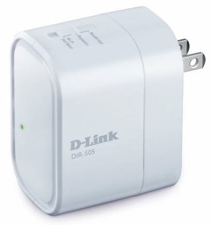 D-Link DIR-505 SharePort All-in-One Mobile Companion angle