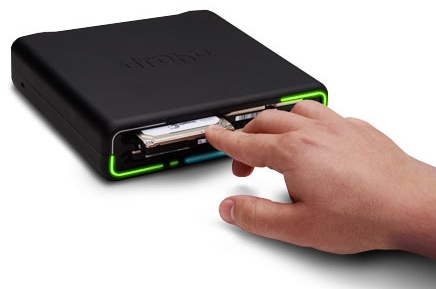 Drobo Mini Storage Device with USB 3.0 and Thunderbolt 2.5-inch drive