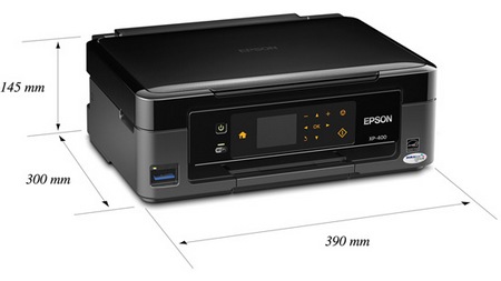 Epson Expression Home XP-400 Small-in-One Wireless Printer dimension