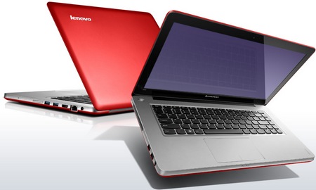 Lenovo IdeaPad U410 Ultrabook red