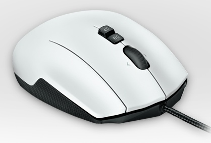 Logitech G600 MMO Gaming Mouse with 20 buttons angle