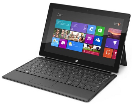 Microsoft Surface for Windows RT and Windows 8 Pro black