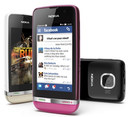 Nokia Asha 311 touchscreen phone