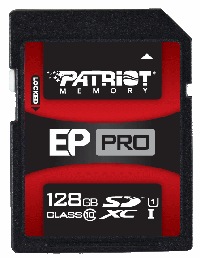 Patriot Memory EP Pro UHS-I SDHC and SDXC Memory Cards