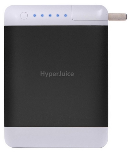 Sanho HyperJuice Plug P10 High-capacity Portable Battery black